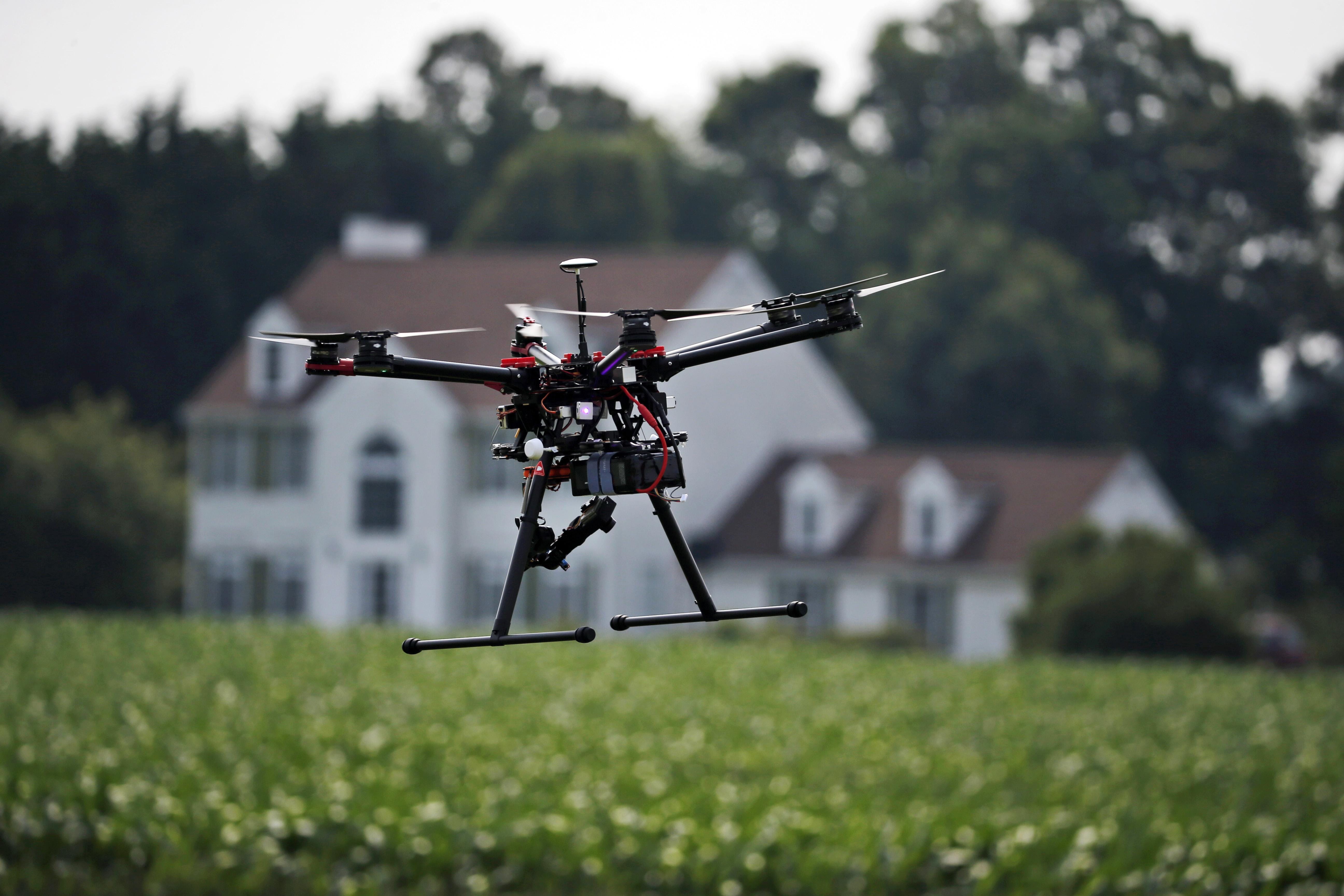 farm security drone